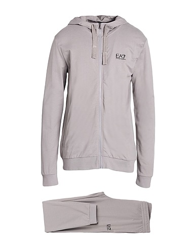 EA7 Combinaison sportive Gris 100% Coton, Élasthanne