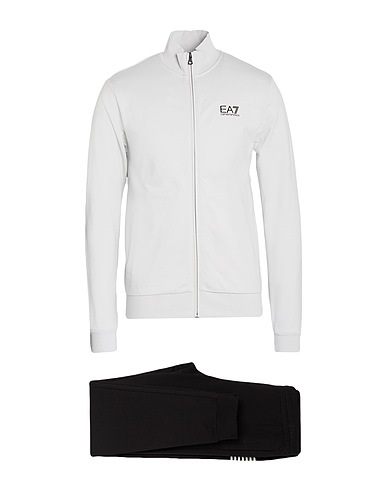 EA7 Athletic outfit Light grey 100% Cotton