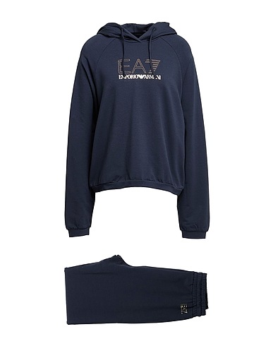 EA7 Tuta Sportiva Blu navy 54% Cotone, 42% Modal, 4% Elastan