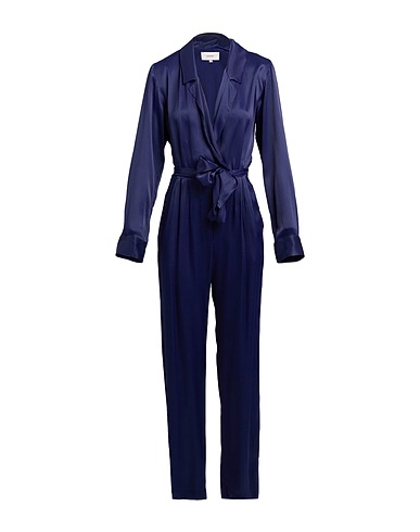 XíRENA Jumpsuits and Dungarees Navy blue 100% Viscose