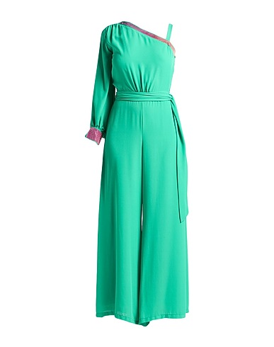 CARLA MONTANARINI Overalls & Latzhosen Grün 100% Polyester