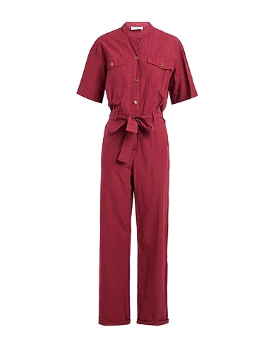 OTTOD'AME Tute e Salopette Bordeaux 100% Cotone