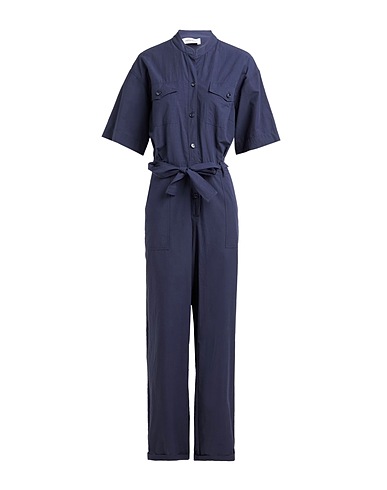 OTTOD'AME Jumpsuits and Overalls Navy 100% Cotton