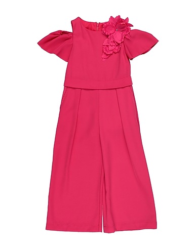 MONNALISA Kids’ jumpsuit Fuchsia 96% Polyester, 4% Elastane