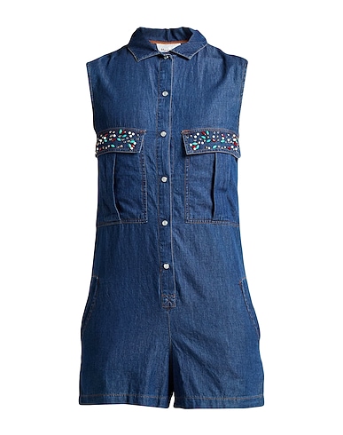 MARIUCCIA Jumpsuits and Dungarees Blue 100% Cotton