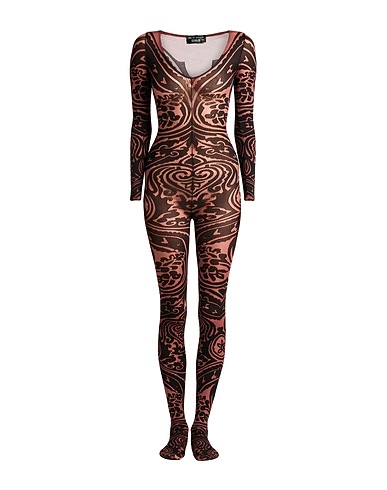ETRO Jumpsuits and Overalls X WOLFORD Brick 94% Polyamide, 6% Elastane