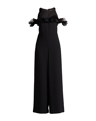 ACTITUDE by TWINSET Jumpsuits and Dungarees Black 100% Polyester, Polyamide