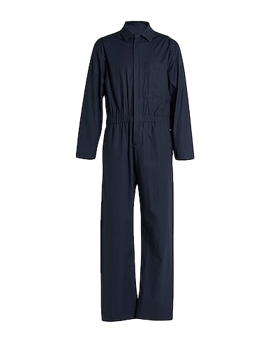 LARDINI Jumpsuits and Overalls Midnight blue 97% Cotton, 3% Elastane