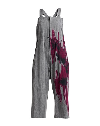Y'S YOHJI YAMAMOTO Overalls Grey 100% Cotton