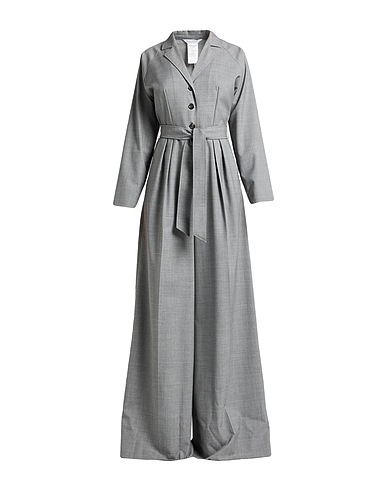 MAX MARA Jumpsuits and Dungarees Grey 100% Virgin Wool