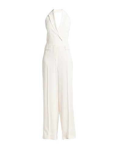 BOSS Jumpsuits and Overalls Ivory 72% Acetate, 28% Viscose