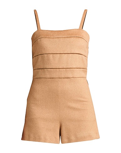 MAX MARA Tute e Salopette SFILATA Sabbia 100% Lana di cammello
