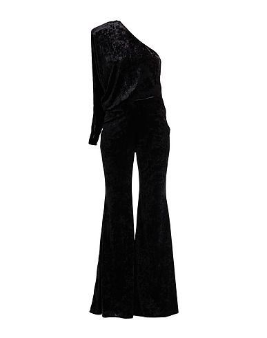 ALEXANDRE VAUTHIER Jumpsuits and Overalls Black 90% Polyester, 10% Elastane
