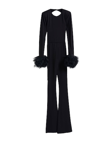 REVISE CONCEPT Jumpsuits and Dungarees Black 60% Viscose, 35% Nylon, 5% Elastane