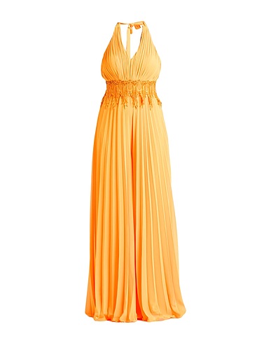 GAI MATTIOLO Jumpsuits and Dungarees LOVE TO LOVE Orange 96% Polyester, 4% Elastane