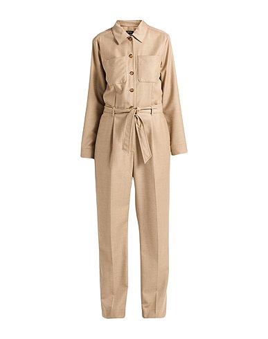 A.P.C. Jumpsuits and Dungarees Khaki 100% Wool