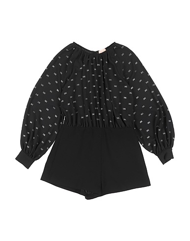 ELISABETTA FRANCHI Tute, salopette e completi LA MIA BAMBINA Nero 100% Poliestere