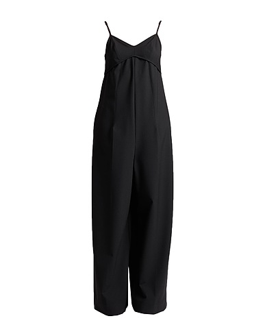 ALYSI Jumpsuits and Dungarees CHOCOLAT Black 53% Polyester, 43% Virgin Wool, 4% Elastane