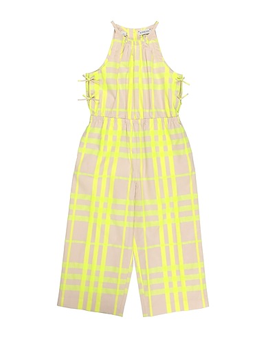 BURBERRY Kids’ jumpsuit Off white 83% Cotton, 17% Polyester