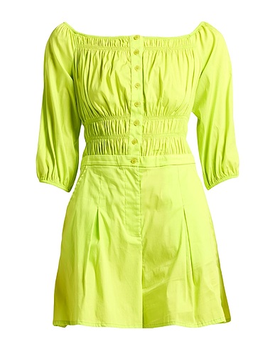 PATRIZIA PEPE Tute e Salopette Verde lime 79% Cotone, 18% Poliammide, 3% Elastan