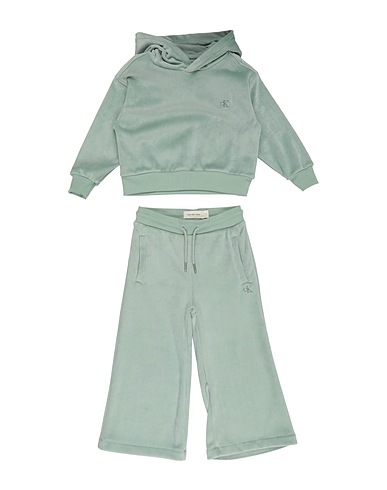 CALVIN KLEIN JEANS Tracksuit Sage green 94% Polyester, 6% Elastane
