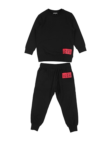 DSQUARED2 Tuta da ginnastica Nero 95% Cotone, 5% Elastan