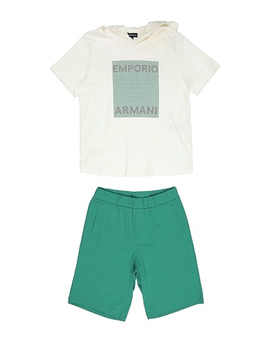 EMPORIO ARMANI Tracksuit White 100% Cotton