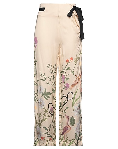 AGUA by AGUA BENDITA Casual trouser Beige 53% Viscose, 47% Recycled viscose