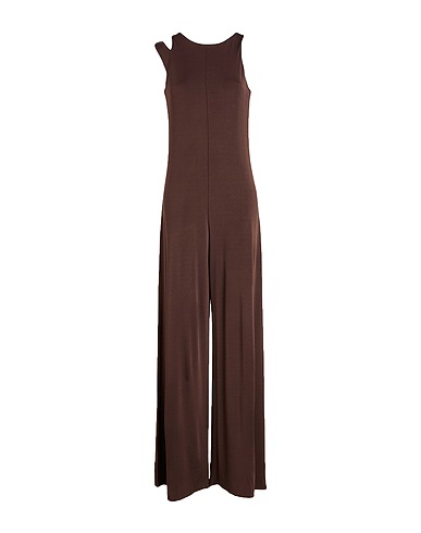 MAX&Co. Jumpsuits and Dungarees DELIZIA Dark brown 95% Viscose, 5% Elastane