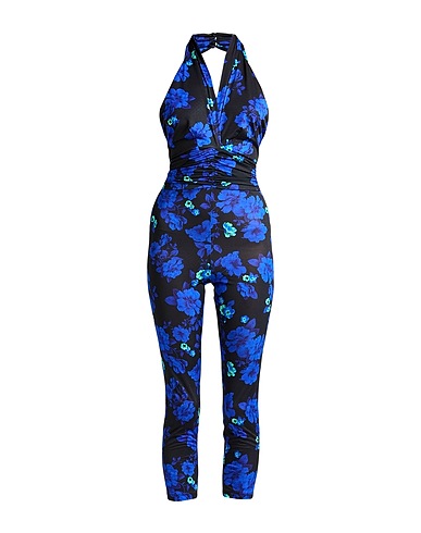 SIMONA CORSELLINI Overalls & Latzhosen Blau 95% Polyester, 5% Elastan