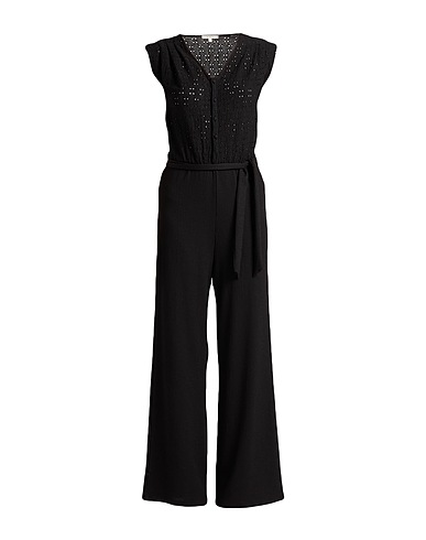 GARCIA Jumpsuits and Dungarees Black 97% Recycled polyester, 3% Elastane