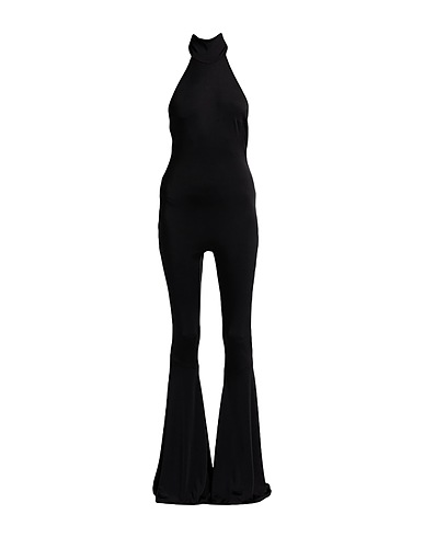 THE ANDAMANE Jumpsuits and Overalls Black 95% Viscose, 5% Elastane