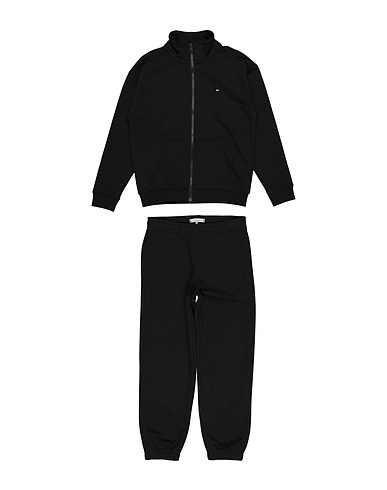TOMMY HILFIGER Tuta da ginnastica Nero 68% Cotone, 32% Poliestere, Elastan