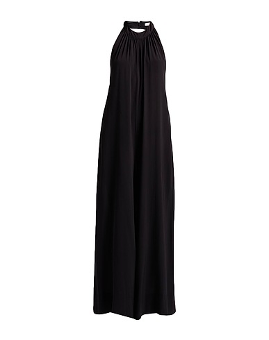 RABENS SALONER Jumpsuits and Dungarees Black 100% Viscose, Polyester