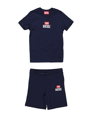 DIESEL スウェット セットアップ ミッドナイトブルー コットン 100%
