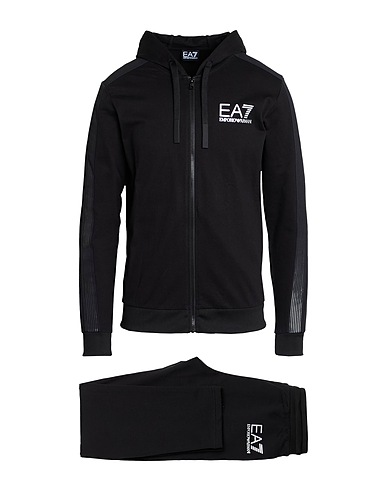 EA7 Athletic outfit Black 100% Cotton