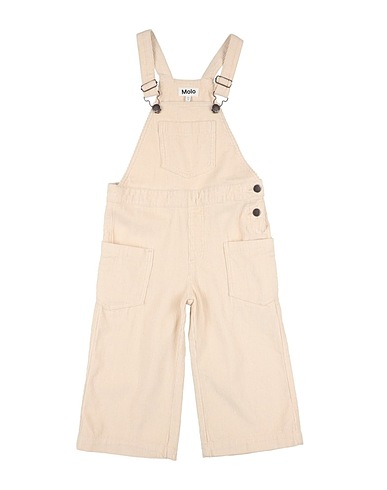 MOLO Kids’ dungarees Cream 100% Cotton