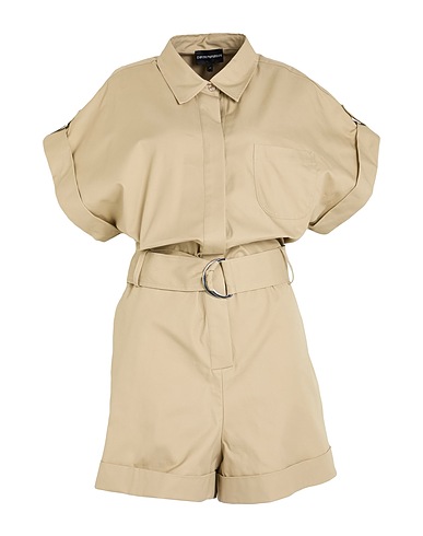 EMPORIO ARMANI Jumpsuits and Overalls Sand 100% Cotton