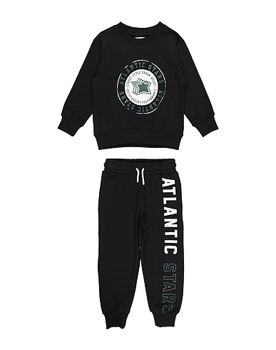 ATLANTIC STARS Tracksuit Black 100% Cotton