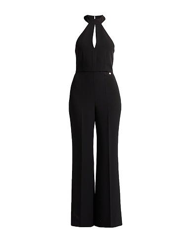 LIU •JO Jumpsuits and Dungarees BETTER Black 89% Polyester, 11% Elastane