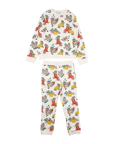 STELLA McCARTNEY KIDS Tracksuit Off white 100% Cotton, Elastane