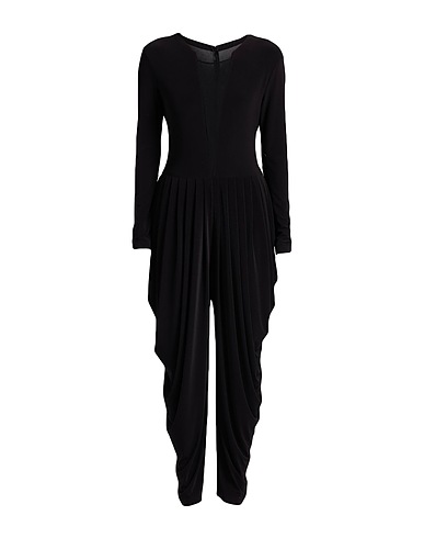 NORMA KAMALI Overalls & Latzhosen Schwarz 95% Polyester, 5% Elastan