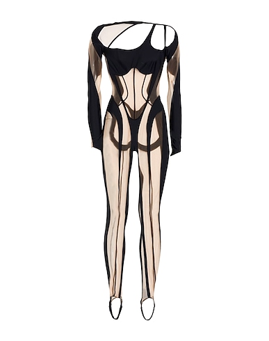 MUGLER Jumpsuits 78% Polyamide, 22% Elastane