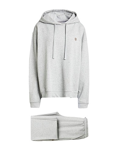 TWINSET Jogginanzug Hellgrau 100% Baumwolle, Elastan