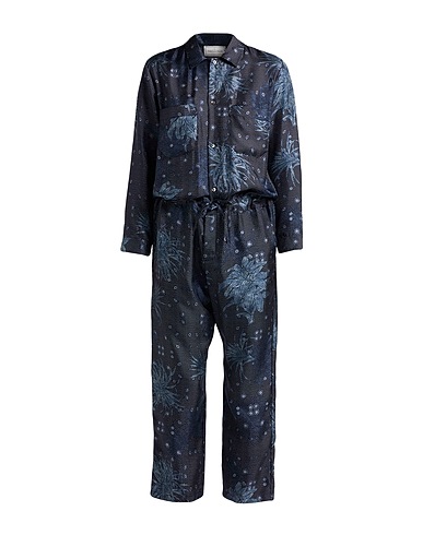 PIERRE-LOUIS MASCIA Jumpsuits and Dungarees Black 100% Silk