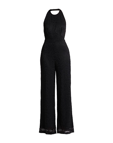 TWINSET Jumpsuits and Dungarees Black 92% Polyamide, 8% Elastane