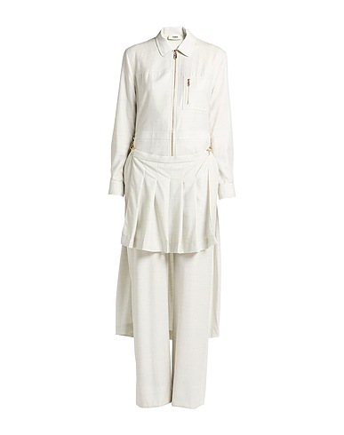 FENDI Jumpsuits and Overalls Light grey 100% Wool