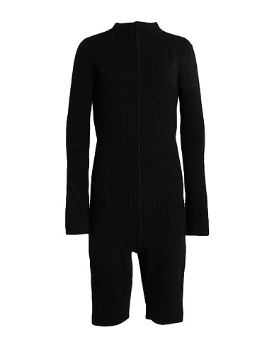 RICK OWENS Jumpsuits and Dungarees Black 100% Virgin Wool