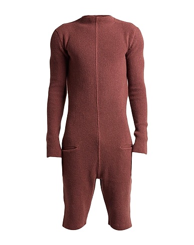 RICK OWENS Overalls & Latzhosen Schokobraun 97% Kaschmir, 3% Wolle