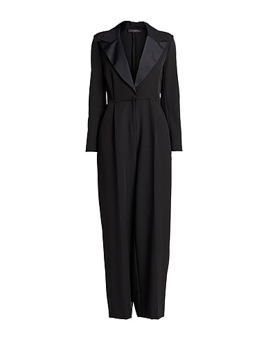 ACTUALEE Jumpsuits and Dungarees Black 88% Polyester, 12% Elastane